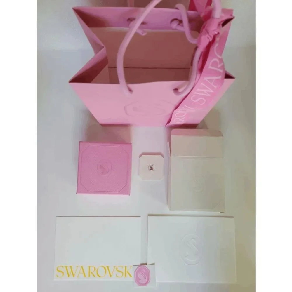 🦢 SWAROVSKI Jewelry Authentic EMPTY Box Packaging